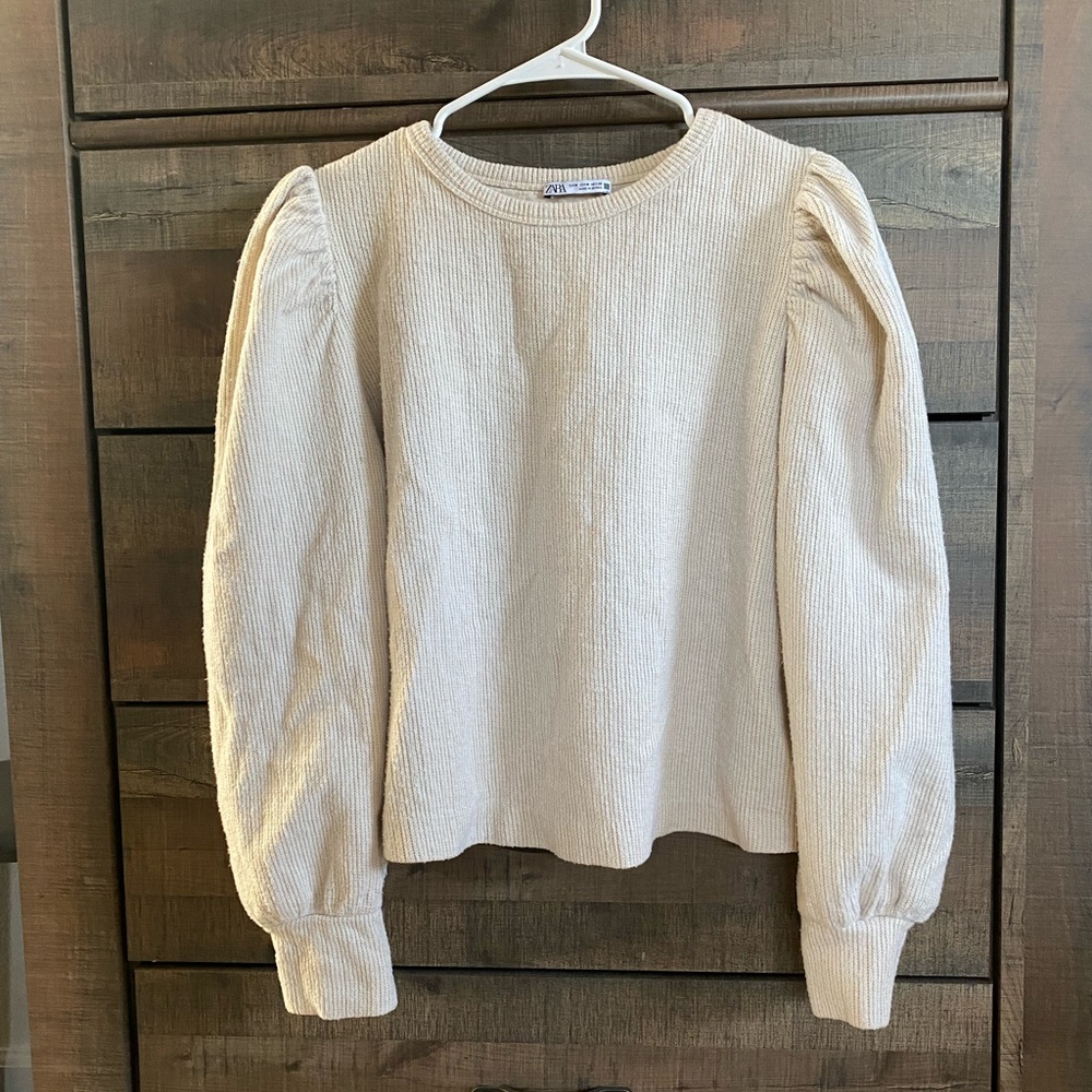 Zara Puff Sleeves Top